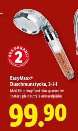 Lidl EasyMaxx® Duschmunstycke, 3-i-1 erbjuda