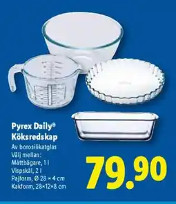 Lidl Pyrex DailyⓇ Köksredskap erbjuda
