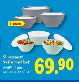 Lidl SilvercrestⓇ Skålar med lock erbjuda