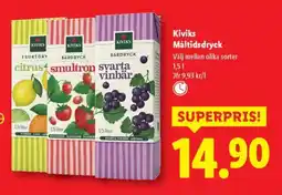 Lidl Kiviks Måltidsdryck erbjuda