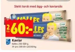 ICA Kvantum Kalles Kaviar erbjuda