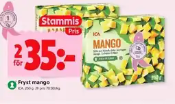 ICA Kvantum ICA Fryst mango erbjuda