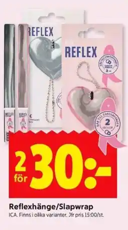 ICA Kvantum ICA Reflexhänge/Slapwrap erbjuda