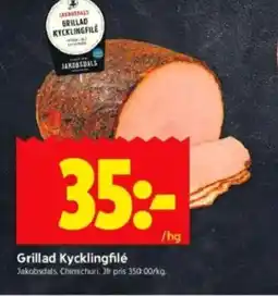 ICA Kvantum Grillad Kycklingfilé erbjuda