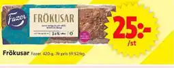 ICA Supermarket Fazer Frökusar erbjuda