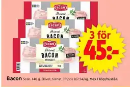 ICA Supermarket Scan Bacon erbjuda
