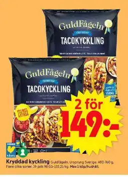ICA Supermarket Guldfågeln Kryddad kyckling erbjuda
