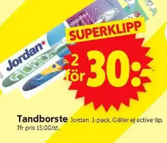 ICA Supermarket Jordan Tandborste erbjuda