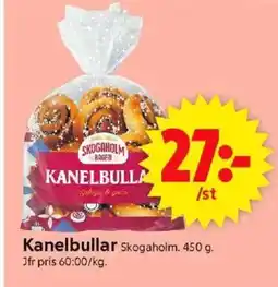 ICA Supermarket SKOGAHOLM Kanelbullar erbjuda