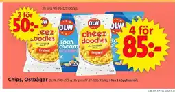 ICA Supermarket OLW Chips, Ostbågar erbjuda