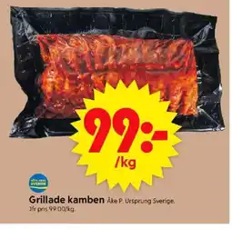 ICA Supermarket Grillade kamben Åke P. erbjuda