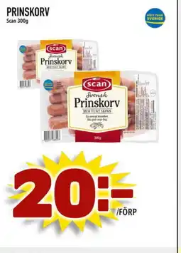 Prisma Mat Scan Prinskorv erbjuda