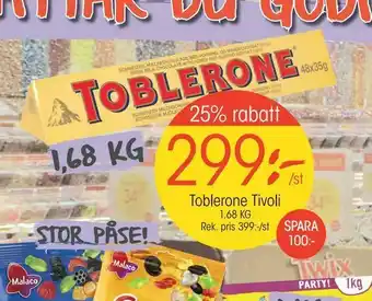 Toblerone Tivoli