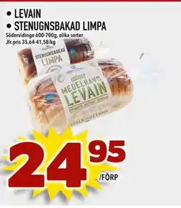 Prisma Mat Södervidinge Levain • Stenugnsbakad limpa erbjuda