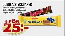 Prisma Mat Marabou Dubbla stycksaker erbjuda