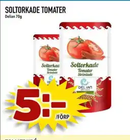 Prisma Mat DELIAN Soltorkade tomater erbjuda