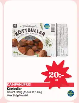 Östenssons Garant Köttbullar erbjuda