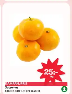 Östenssons Satsumas erbjuda