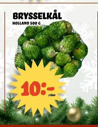 Nelins brysselkål erbjuda