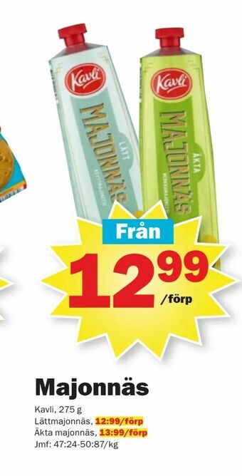 Pekås Majonnäs erbjuda