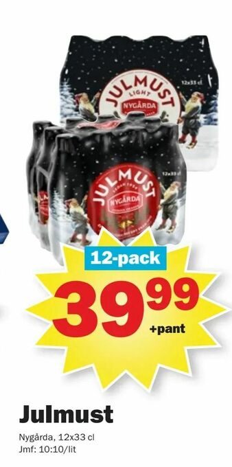 Pekås Julmust erbjuda