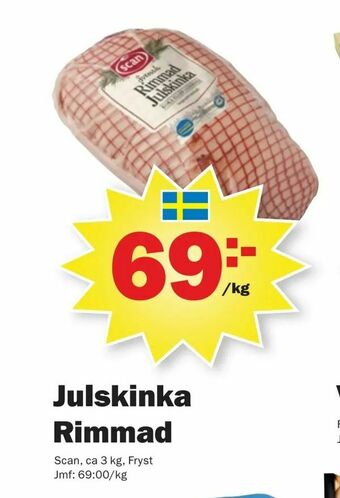 Pekås Julskinka Rimmad erbjuda