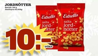 Prisma Mat Jordnötter erbjuda
