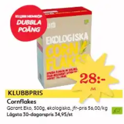 Östenssons Garant Eko Cornflakes erbjuda
