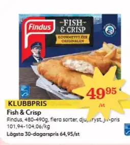 Östenssons Findus Fish & Crisp erbjuda