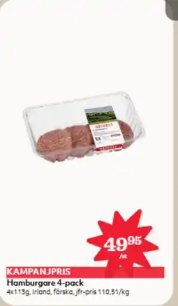 Östenssons Hamburgare erbjuda