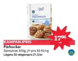 Östenssons Dansukker Pärlsocker erbjuda