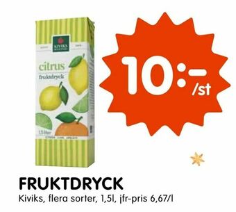 Tempo Fruktdryck erbjuda
