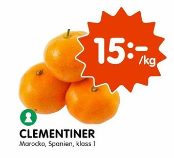 Tempo Clementiner erbjuda