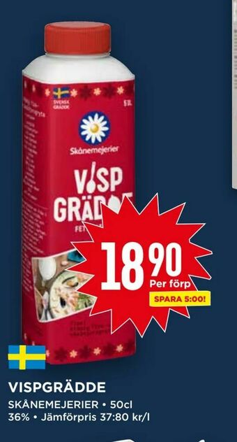 Willys Vispgrädde erbjuda