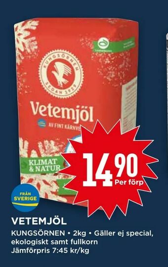 Willys Vetemjöl erbjuda