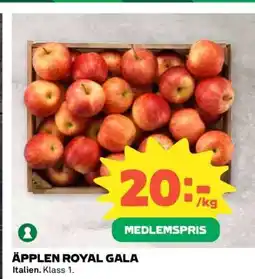 Coop ÄPPLEN ROYAL GALA erbjuda