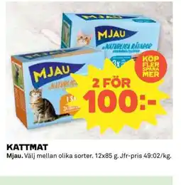 Coop MJAU KATTMAT erbjuda