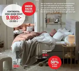 Mio KONTINENTALSÄNG MIAMI NIGHT, SEK 9995 erbjuda