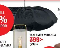 Mio TAKLAMPA MIRANDA, SEK 399 erbjuda