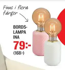 Mio BORDSLAMPA INA, SEK 79 erbjuda