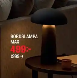 Mio BORDSLAMPA MAX, SEK 499 erbjuda