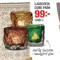 Mio LJUSLYKTA CUBE erbjuda