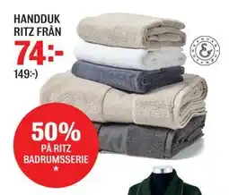 Mio HANDDUK RITZ FRÅN erbjuda