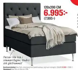 Mio Kontinentalsäng, SEK 6995 erbjuda