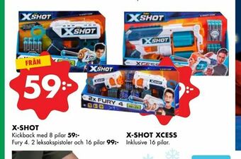 ÖoB X-shot erbjuda