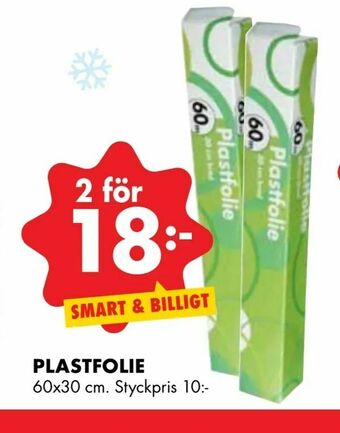 ÖoB Plastfolie erbjuda