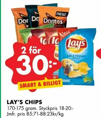 ÖoB Lay's chips erbjuda