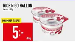 Matdax Rice'n go hallon lactel erbjuda