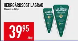 Matdax Herrgårdsost lagrad allerum ca erbjuda