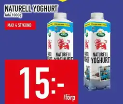 Matdax Naturell yoghurt arla erbjuda